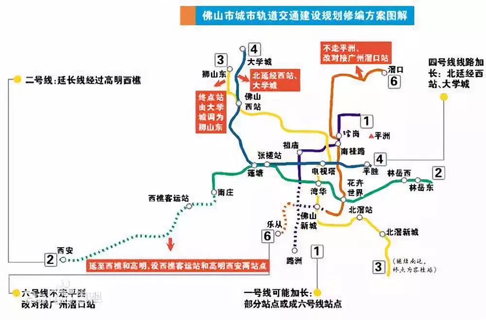 佛山四号线最新路线图详解